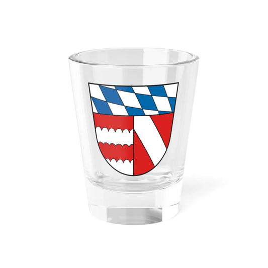 Wappen Landkreis Dingolfing (Germany) (Coat of Arms) Shot Glass 1.5oz 1.5oz - Go Mug Yourself