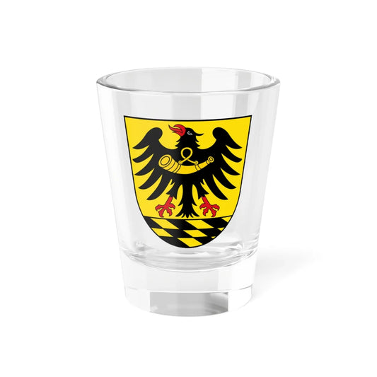 Wappen Landkreis Esslingen (Germany) (Coat of Arms) Shot Glass 1.5oz 1.5oz - Go Mug Yourself