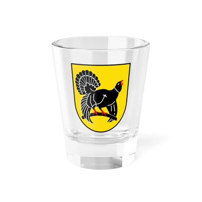 Wappen Landkreis Freudenstadt (Germany) (Coat of Arms) Shot Glass 1.5oz 1.5oz - Go Mug Yourself