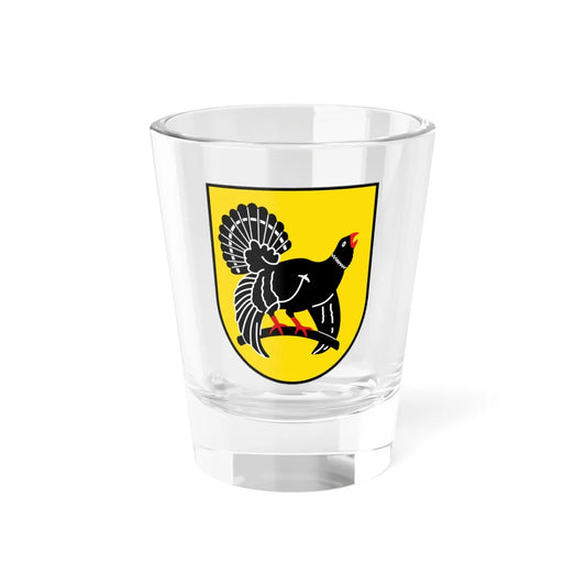 Wappen Landkreis Freudenstadt (Germany) (Coat of Arms) Shot Glass 1.5oz 1.5oz - Go Mug Yourself