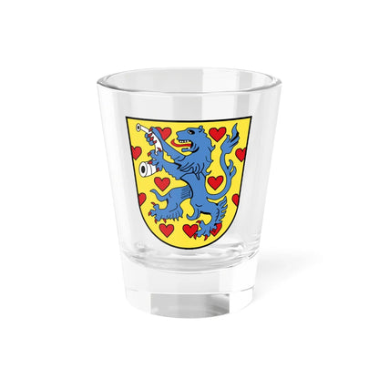 Wappen Landkreis Gifhorn (Germany) (Coat of Arms) Shot Glass 1.5oz 1.5oz - Go Mug Yourself