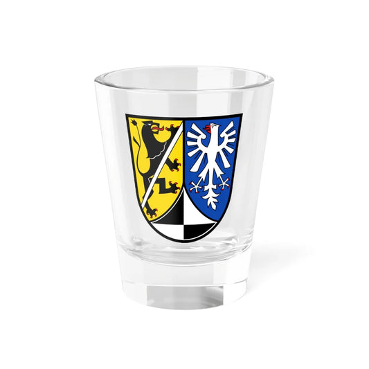 Wappen Landkreis Kulmbach (Germany) (Coat of Arms) Shot Glass 1.5oz 1.5oz - Go Mug Yourself