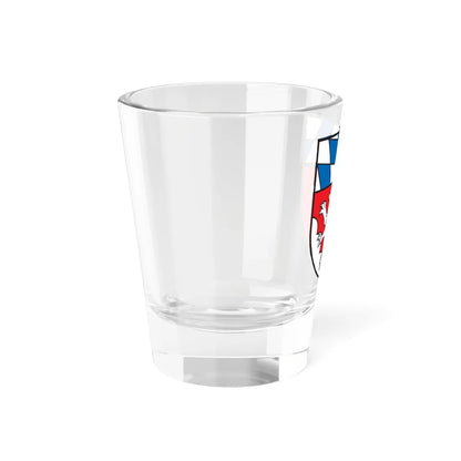 Wappen Landkreis Landau an der Isar (Germany) (Coat of Arms) Shot Glass 1.5oz - Go Mug Yourself