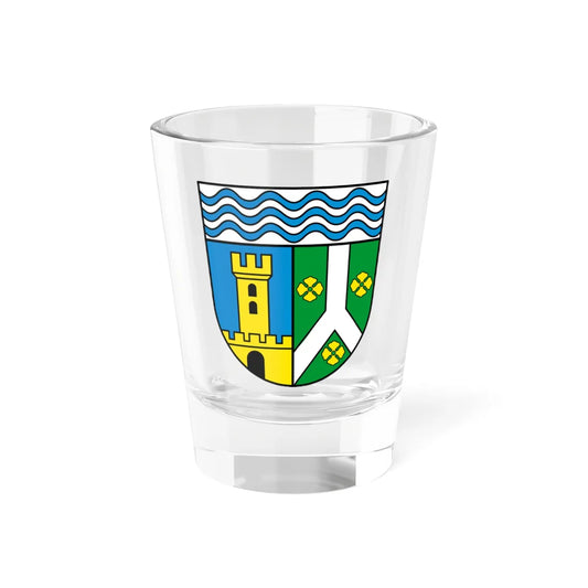 Wappen Landkreis Leipzig (Germany) (Coat of Arms) Shot Glass 1.5oz 1.5oz - Go Mug Yourself
