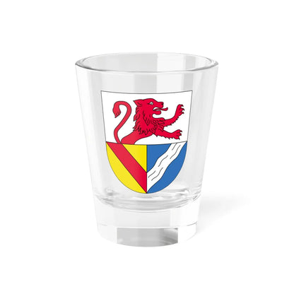 Wappen Landkreis Loerrach (Germany) (Coat of Arms) Shot Glass 1.5oz 1.5oz - Go Mug Yourself