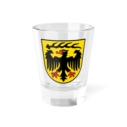 Wappen Landkreis Ludwigsburg (Germany) (Coat of Arms) Shot Glass 1.5oz 1.5oz - Go Mug Yourself