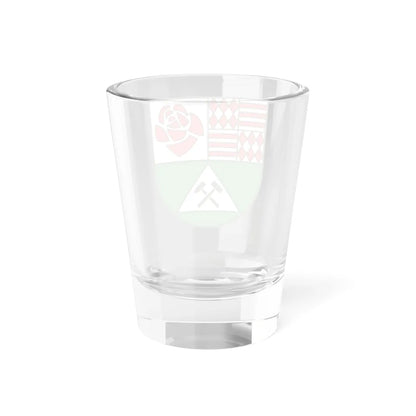 Wappen Landkreis Mansfeld-Suedharz (Germany) (Coat of Arms) Shot Glass 1.5oz - Go Mug Yourself