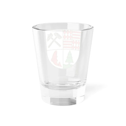 Wappen Landkreis Mansfelder Land (Germany) (Coat of Arms) Shot Glass 1.5oz - Go Mug Yourself