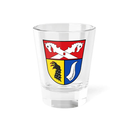 Wappen Landkreis Nienburg Weser (Germany) (Coat of Arms) Shot Glass 1.5oz 1.5oz - Go Mug Yourself