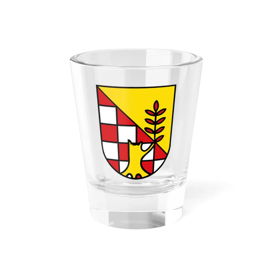 Wappen Landkreis Nordhausen (Germany) (Coat of Arms) Shot Glass 1.5oz 1.5oz - Go Mug Yourself