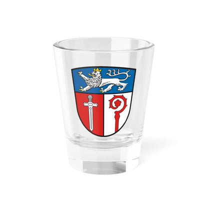 Wappen Landkreis Ostallgaeu (Germany) (Coat of Arms) Shot Glass 1.5oz 1.5oz - Go Mug Yourself
