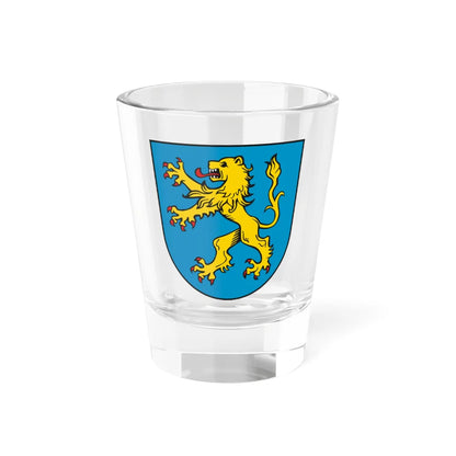 Wappen Landkreis Ravensburg (Germany) (Coat of Arms) Shot Glass 1.5oz 1.5oz - Go Mug Yourself