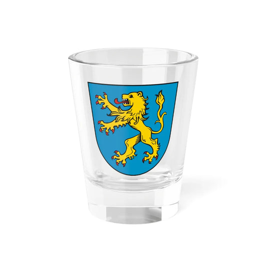 Wappen Landkreis Ravensburg (Germany) (Coat of Arms) Shot Glass 1.5oz 1.5oz - Go Mug Yourself