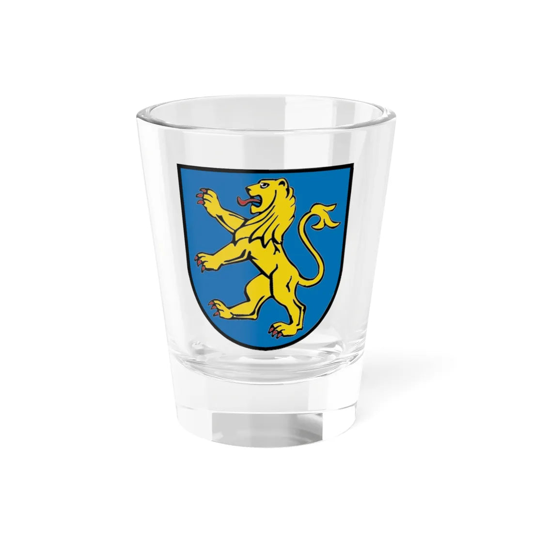 Wappen Landkreis Ravensburg2 (Germany) (Coat of Arms) Shot Glass 1.5oz 1.5oz - Go Mug Yourself