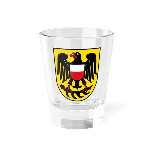 Wappen Landkreis Rottweil (Germany) (Coat of Arms) Shot Glass 1.5oz 1.5oz - Go Mug Yourself