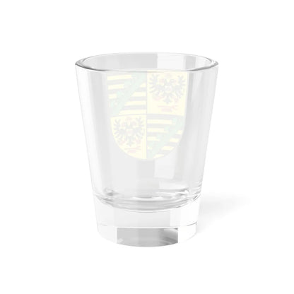 Wappen Landkreis Saalfeld-Rudolstadt (Germany) (Coat of Arms) Shot Glass 1.5oz - Go Mug Yourself
