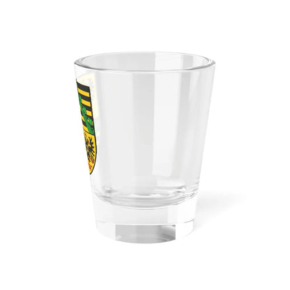 Wappen Landkreis Saalfeld-Rudolstadt (Germany) (Coat of Arms) Shot Glass 1.5oz - Go Mug Yourself