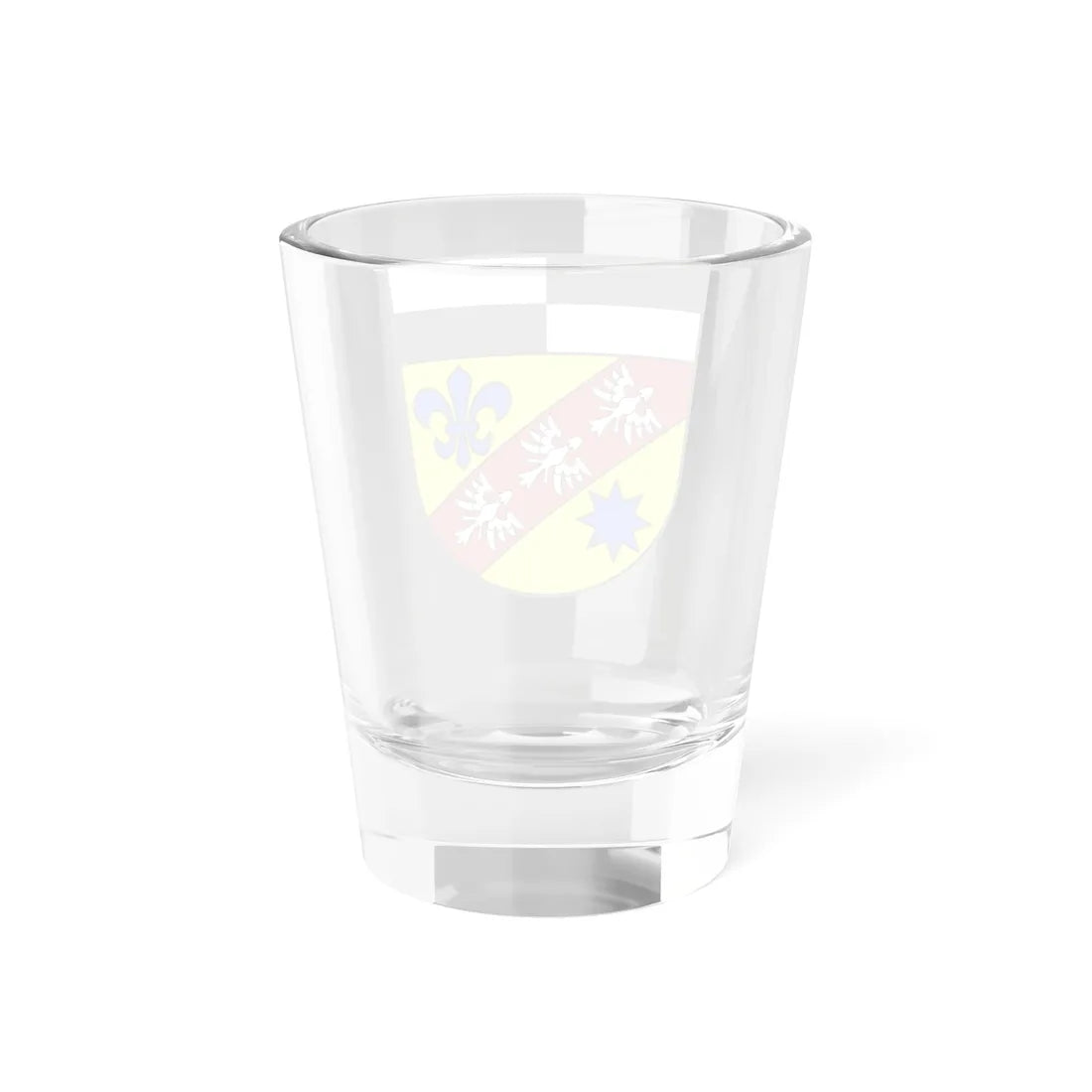 Wappen Landkreis Saarlouis (Germany) (Coat of Arms) Shot Glass 1.5oz - Go Mug Yourself