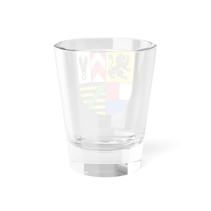 Wappen Landkreis Sonneberg (Germany) (Coat of Arms) Shot Glass 1.5oz - Go Mug Yourself