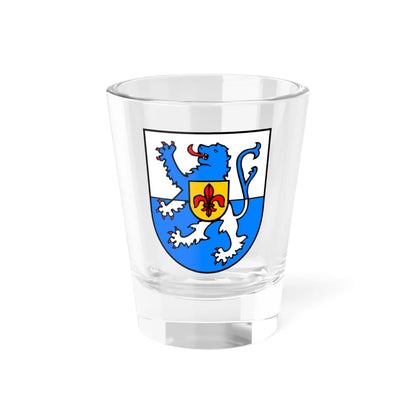 Wappen Landkreis St Wendel (Germany) (Coat of Arms) Shot Glass 1.5oz 1.5oz - Go Mug Yourself