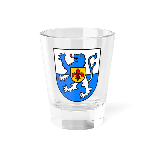 Wappen Landkreis St Wendel (Germany) (Coat of Arms) Shot Glass 1.5oz 1.5oz - Go Mug Yourself