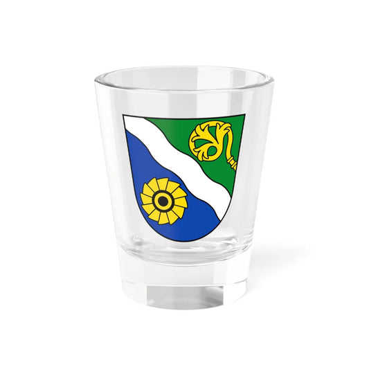 Wappen Landkreis Waldshut (Germany) (Coat of Arms) Shot Glass 1.5oz 1.5oz - Go Mug Yourself