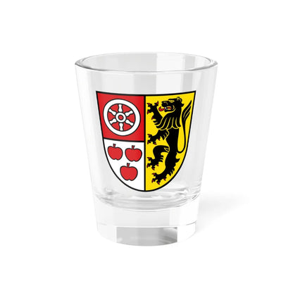 Wappen Landkreis Weimarer Land (Germany) (Coat of Arms) Shot Glass 1.5oz 1.5oz - Go Mug Yourself