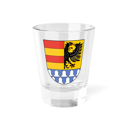 Wappen Landkreis Weissenburg-Gunzenhausen (Germany) (Coat of Arms) Shot Glass 1.5oz 1.5oz - Go Mug Yourself