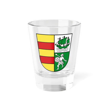 Wappen Landkreis Wesermarsch (Germany) (Coat of Arms) Shot Glass 1.5oz 1.5oz - Go Mug Yourself
