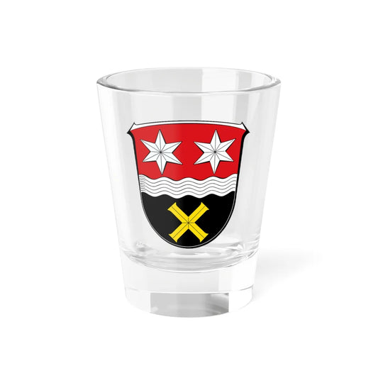 Wappen Lautertal Odenwald (Germany) (Coat of Arms) Shot Glass 1.5oz 1.5oz - Go Mug Yourself