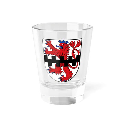 Wappen Leverkusen (Germany) (Coat of Arms) Shot Glass 1.5oz 1.5oz - Go Mug Yourself