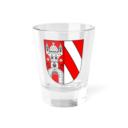 Wappen Lichtenstein Sachsen (Germany) (Coat of Arms) Shot Glass 1.5oz 1.5oz - Go Mug Yourself