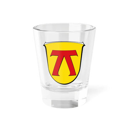 Wappen Linsengericht Hessen (Germany) (Coat of Arms) Shot Glass 1.5oz 1.5oz - Go Mug Yourself