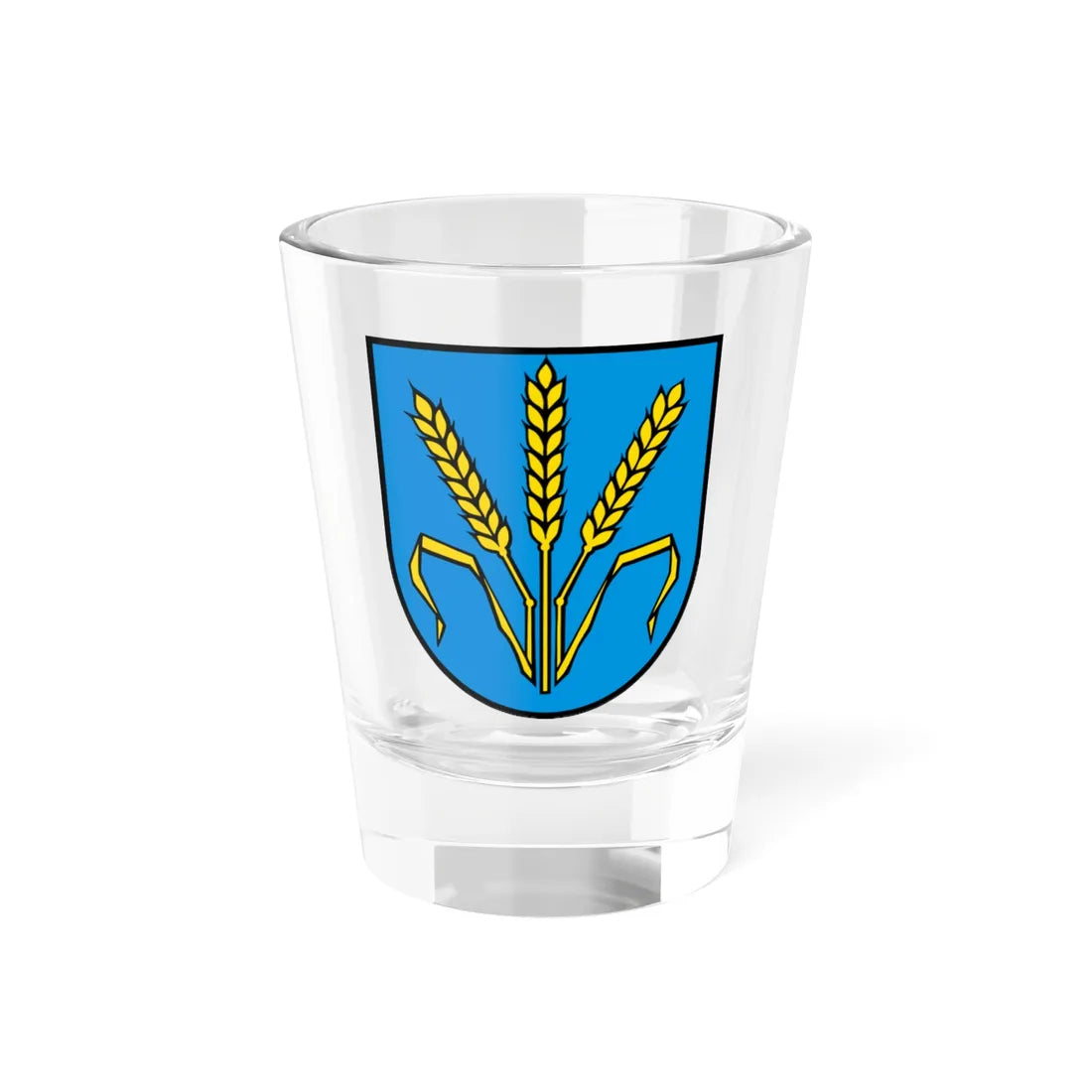 Wappen Lupfig (Switzerland) (Coat of Arms) Shot Glass 1.5oz 1.5oz - Go Mug Yourself