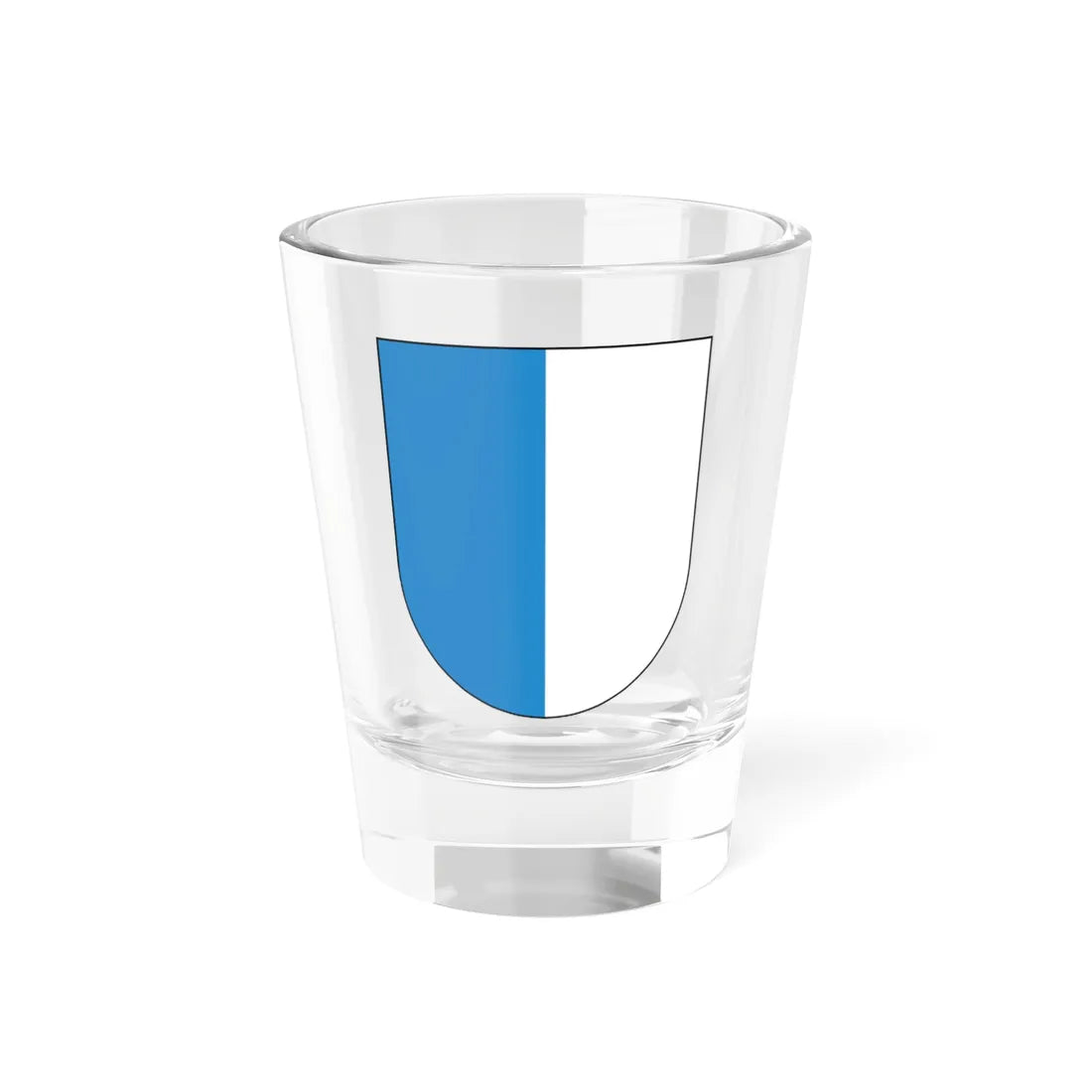 Wappen Luzern matt (Switzerland) (Coat of Arms) Shot Glass 1.5oz 1.5oz - Go Mug Yourself