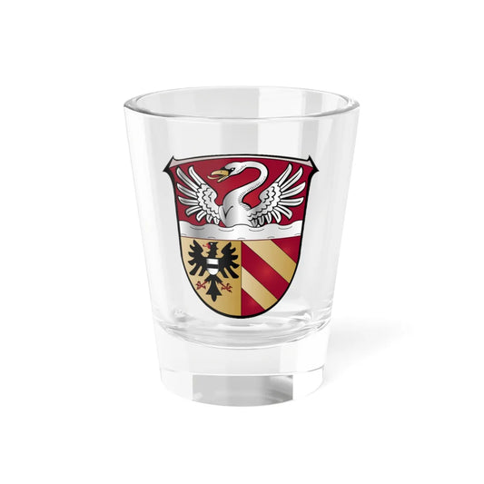 Wappen Main-Kinzig-Kreis (Germany) (Coat of Arms) Shot Glass 1.5oz 1.5oz - Go Mug Yourself