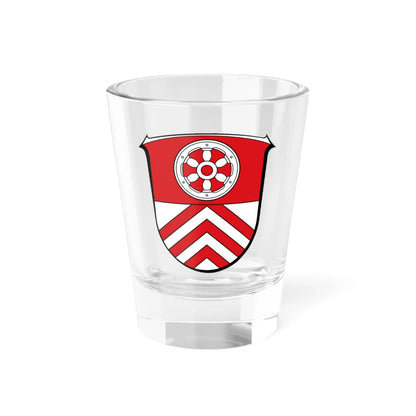 Wappen Main-Taunus-Kreis (Germany) (Coat of Arms) Shot Glass 1.5oz 1.5oz - Go Mug Yourself