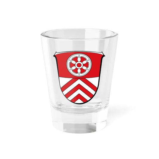 Wappen Main-Taunus-Kreis (Germany) (Coat of Arms) Shot Glass 1.5oz 1.5oz - Go Mug Yourself