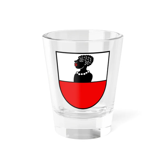 Wappen Mandach AG (Switzerland) (Coat of Arms) Shot Glass 1.5oz 1.5oz - Go Mug Yourself