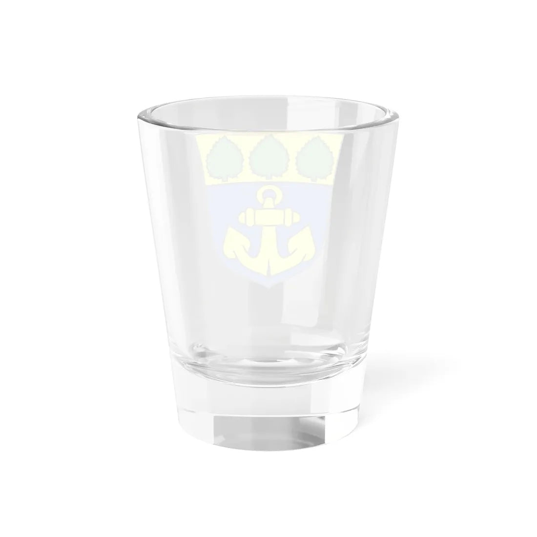 Wappen Mariehamns-Stad (Finland) (Coat of Arms) Shot Glass 1.5oz - Go Mug Yourself