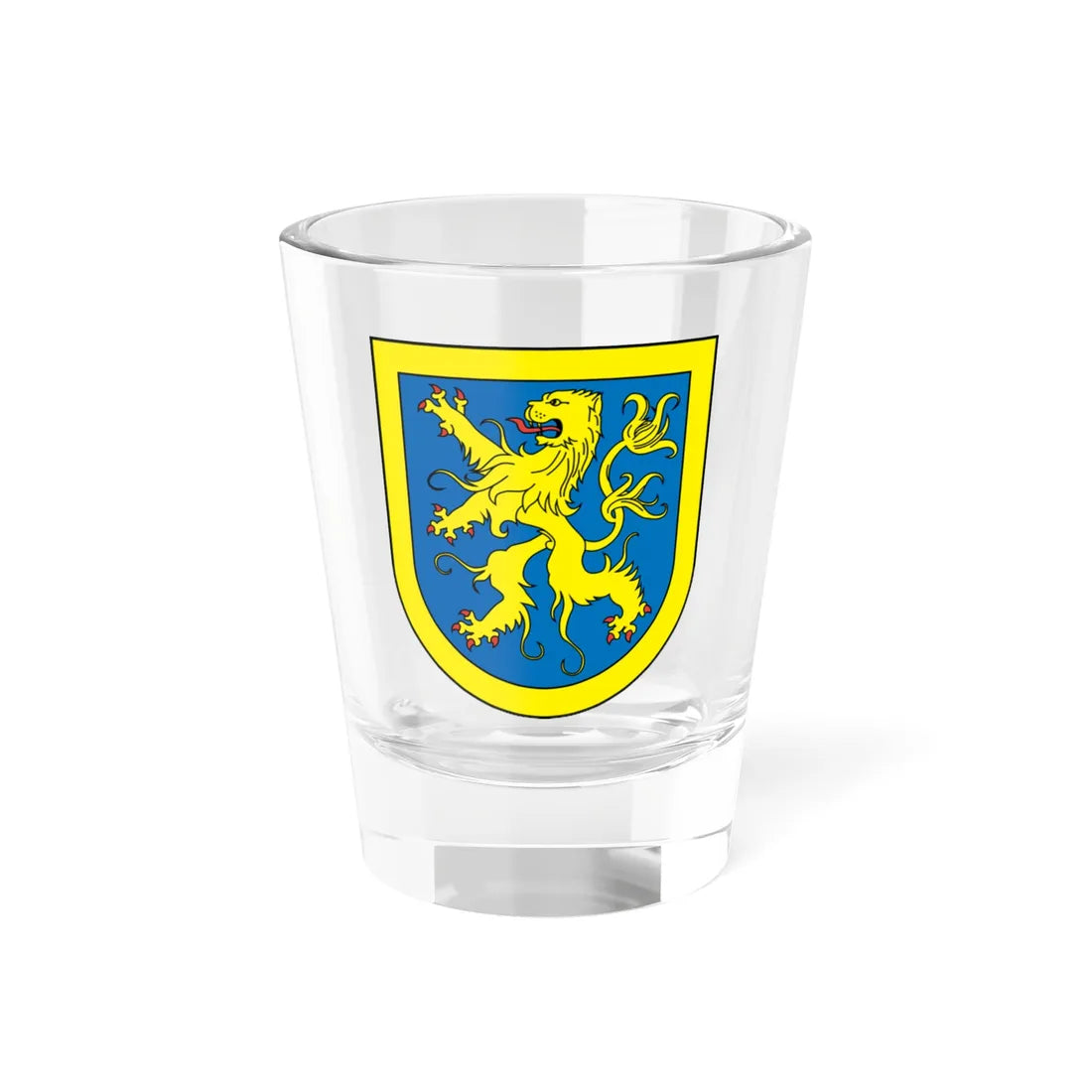 Wappen Markneukirchen (Germany) (Coat of Arms) Shot Glass 1.5oz 1.5oz - Go Mug Yourself