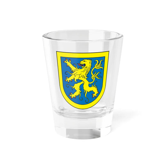 Wappen Markneukirchen (Germany) (Coat of Arms) Shot Glass 1.5oz 1.5oz - Go Mug Yourself