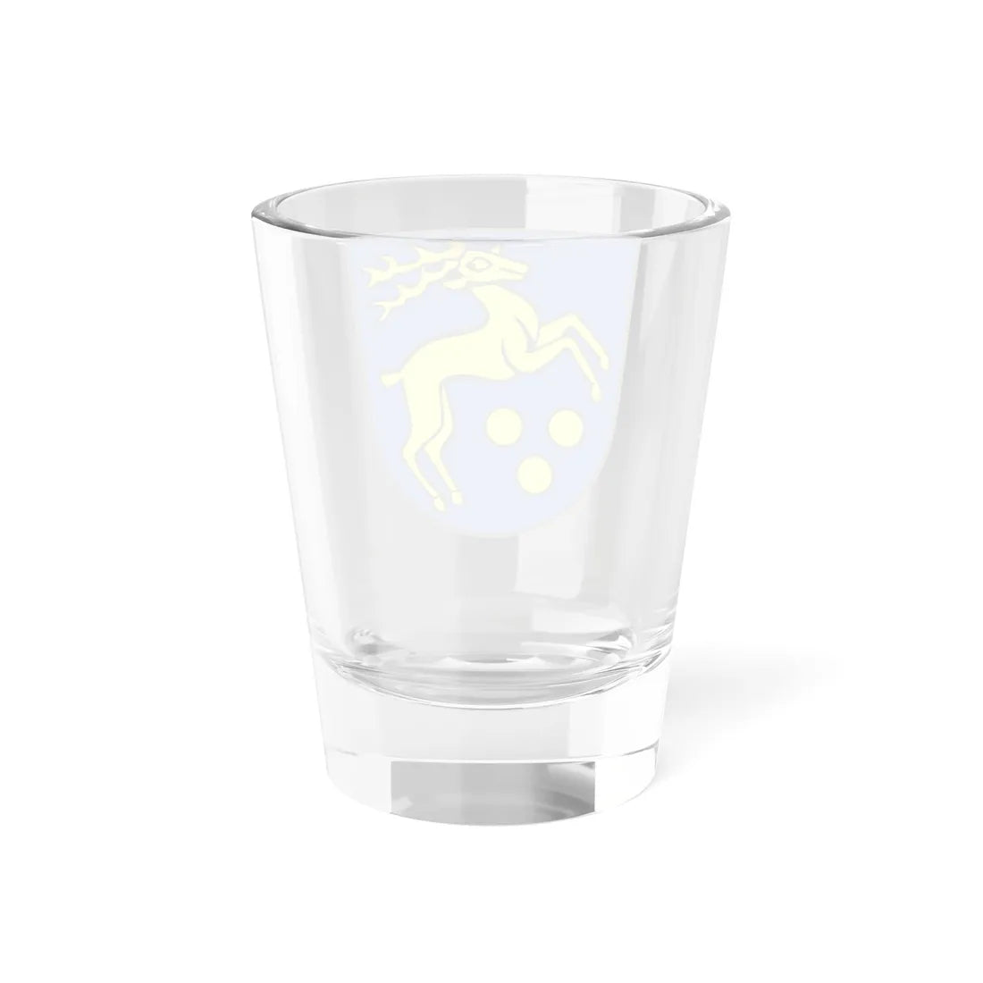 Wappen Mickhausen (Germany) (Coat of Arms) Shot Glass 1.5oz - Go Mug Yourself