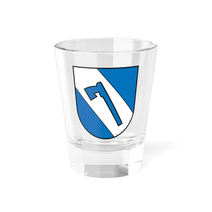Wappen Mockrehna Sachsen (Germany) (Coat of Arms) Shot Glass 1.5oz 1.5oz - Go Mug Yourself