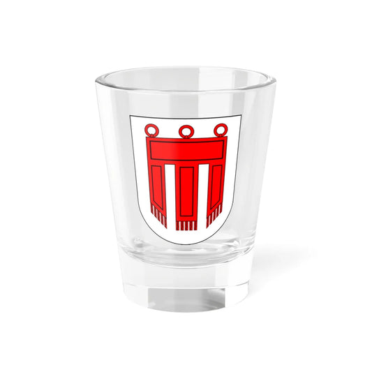 Wappen Montforter 19th (Austria) (Coat of Arms) Shot Glass 1.5oz 1.5oz - Go Mug Yourself