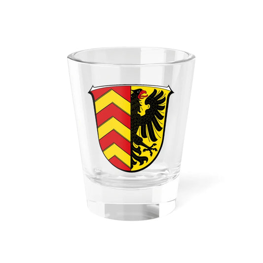 Wappen Nidderau (Germany) (Coat of Arms) Shot Glass 1.5oz 1.5oz - Go Mug Yourself