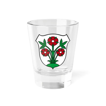 Wappen Ober-Ramstadt (Germany) (Coat of Arms) Shot Glass 1.5oz 1.5oz - Go Mug Yourself