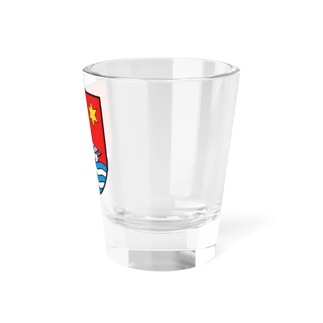 Wappen Oberentfelden AG (Switzerland) (Coat of Arms) Shot Glass 1.5oz - Go Mug Yourself