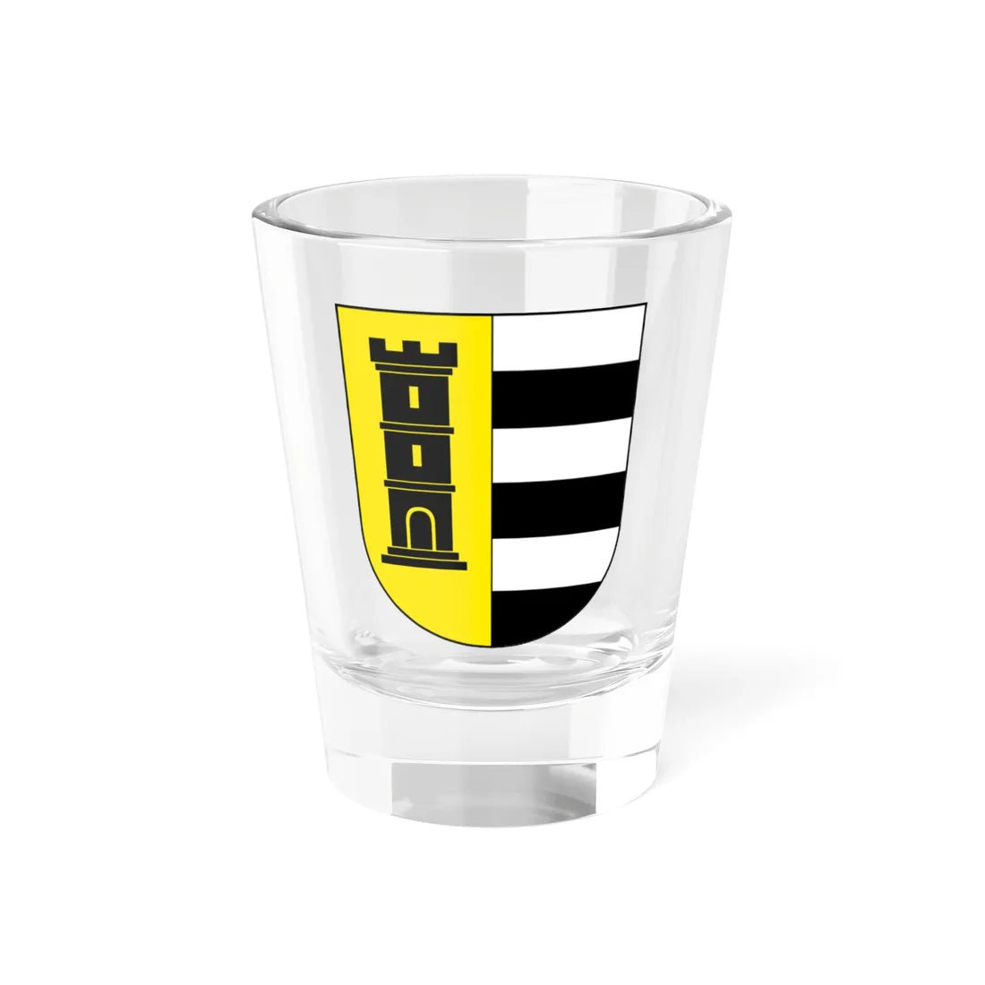 Wappen Oberhelfenschwil (Switzerland) (Coat of Arms) Shot Glass 1.5oz 1.5oz - Go Mug Yourself