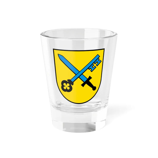 Wappen Obermumpf AG (Switzerland) (Coat of Arms) Shot Glass 1.5oz 1.5oz - Go Mug Yourself